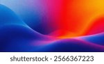 Dynamic Gradient Colors with Grainy Background in Abstract Art Vibrant Waves Modern Design Artistic Environment Bold Viewpoint Conceptual Aesthetics