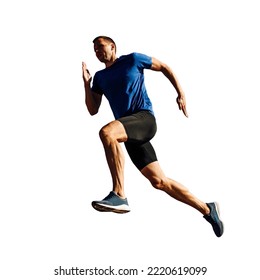 dynamic running uphill athlete runner - Powered by Shutterstock