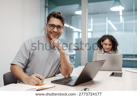 Dynamic Team Feeling Accomplished While Working In Innovative And Energetic Company Setting