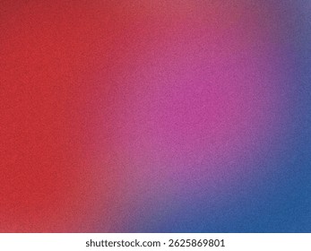 A dynamic and textured abstract background featuring a vibrant blend of red, blue, and purple gradients.