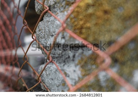 dynamic view, iron mesh netting for stone retaining fences