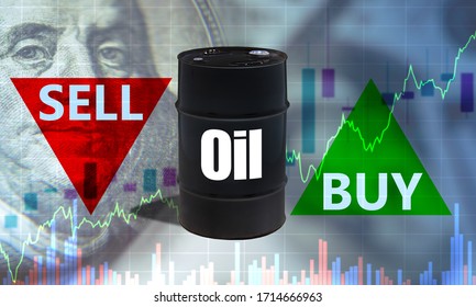 Dynamics of oil prices on the world market. Changes in oil production volumes. Signals to sell or buy natural resources. Fluctuations in oil prices. The situation on the fuel market. - Powered by Shutterstock