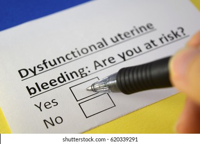 Dysfunctional Uterine Bleeding: Are You At Risk? Yes Or No