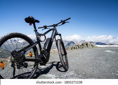 E Bike Bicycle In Austria. Mountain Ebike