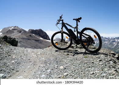 E Bike Bicycle In Austria. Mountain Ebike