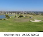 Eagle Canyon Golf Estate Country Lifestyle Club Course Ruimsig Gauteng Johannesburg South Africa Putting Green Flag Landscape Nature Beautiful Aerial Lawn Grass Lake Water Trees Plants Residential