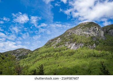 Eagle Cliff at Franconia Notch State Park in New Hampshire United States