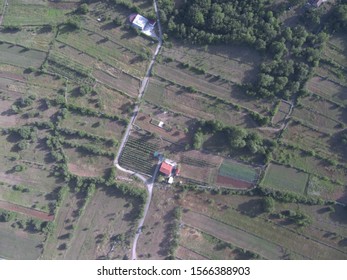 Eagle Eye View Of A Building In Nature