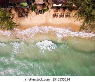 An Eagle Eye View Of A Seaside In Kho Lanta Thailand