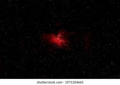 Eagle Nebula In The Dark