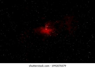 Eagle Nebula In The Dark