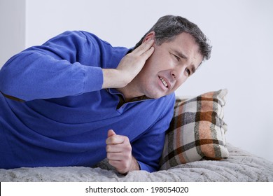 Ear Pain In A Man