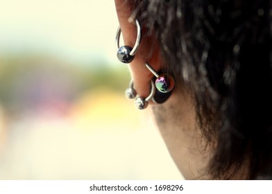 Ear With Piercing(special Photo F/x)