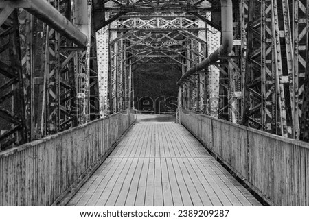 Similar – Image, Stock Photo marvels Bridge Illuminate