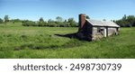  Early 20th century springhouse, located in Waynesboro, Virginia.                              