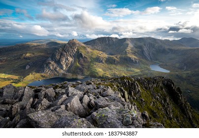 Early Autumn On The Snowdonia Mountains