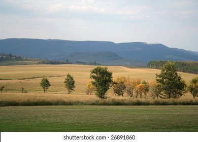 An Early Autumn Scene In The Natal Midlands