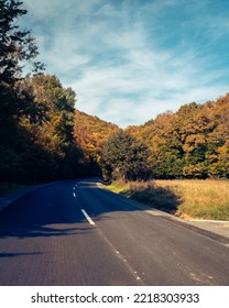 Early Fall Scenery In The Mecsek Woodlands Near Pécs, Hungary