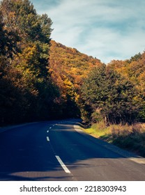 Early Fall Scenery In The Mecsek Woodlands Near Pécs, Hungary