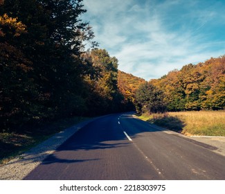 Early Fall Scenery In The Mecsek Woodlands Near Pécs, Hungary