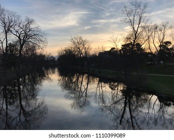 Early Morning By The Red Cedar River MSU