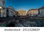 Early morning in Catania, Italy