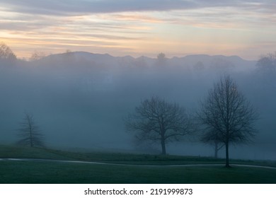 Early Morning Haze, Sunrize, Nature, 