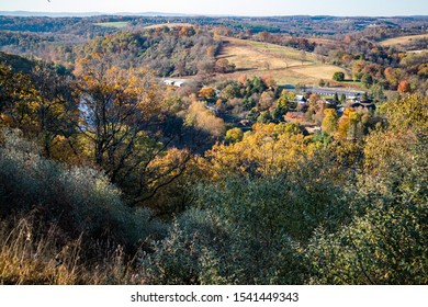 Early Morning Light Hits The Lehigh Valley During Fall