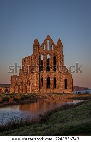 Early morning light on Whitby Abbey
