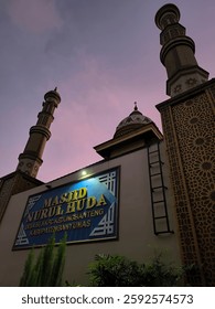 early morning in masjid two towet