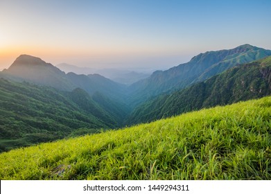 Early morning natural scenery in Wugong Mountain Scenic Spot Pingxiang City Jiangxi Province - Shutterstock ID 1449294311