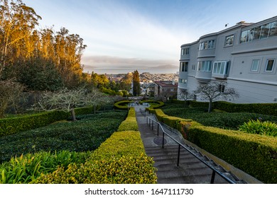 Early Morning On The Lyon Street Steps