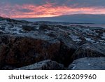 Early morning sunrise along the Apex Trail  near Iqaluit, Nunavut Canada