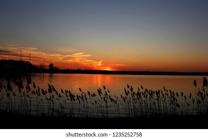 Early Morning Sunrise On The Mullica River