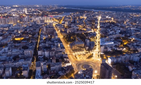 Early morning view of Belgrade cityscape, capital of Serbia. - Powered by Shutterstock