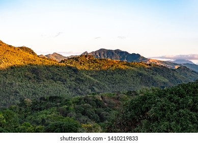 Early Morning View Of Lambingan Hills In Tanay Rizal 