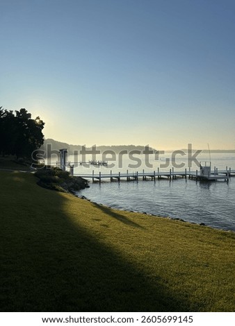 Early mornings in Lake Geneva, Wisconsin