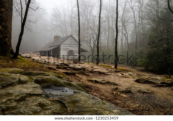 Early Pioneers Cabin Gatlinburg Tennessee Stock Photo Edit Now