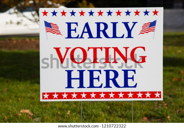 EARLY VOTING HERE Sign in\
USA