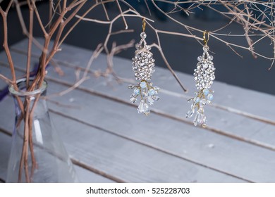 Earrings Of Costume Jewelry