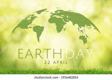 Earth Day banner background. Save the planet, Environmental Protection, Green concept vector illustration. - Shutterstock ID 1956482854