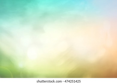 Earth Day Wallpaper Template: Bokeh Recycle Sunset Nature Background