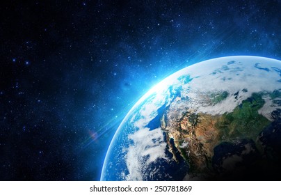 The Earth - Elements Of This Image Furnished By NASA