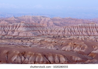 Earth Forest Geopark In Ngari Prefecture, Western Tibet, China