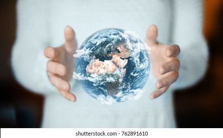 Earth On Hands, Enviroment