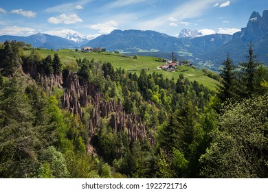 Earth pyramides of Renon, South Tyrol, Italy