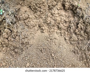 Earth Texture Macro Photography Pattern Background.