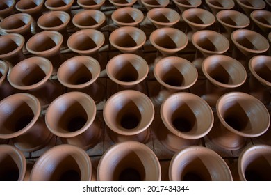 Earthenware From A Craftman Shop.brick Flowerpot And Tree Shop Insite At Lowlight Factory 