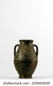 Earthenware Jar With Two Handles .