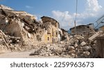 earthquake turkey  Syria destructions house broken